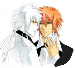 Ichigo and hollow ichigo bleach yaoi 18418067 900 818